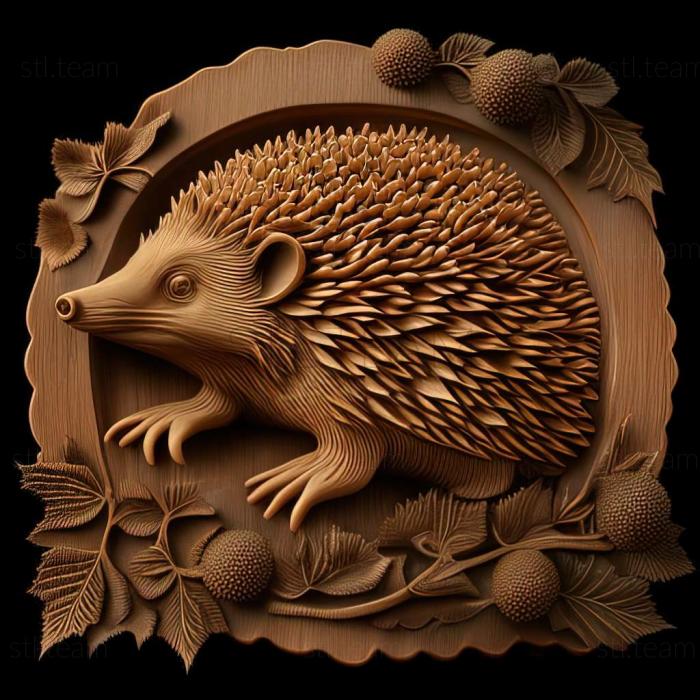 3D model hedgehog (STL)